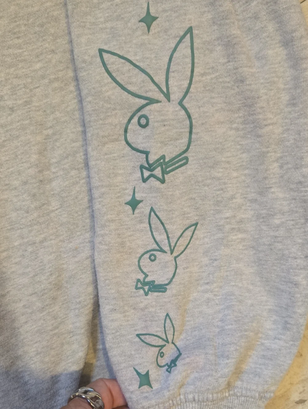 PLAYBOY CLUB Gray Sweatshirt